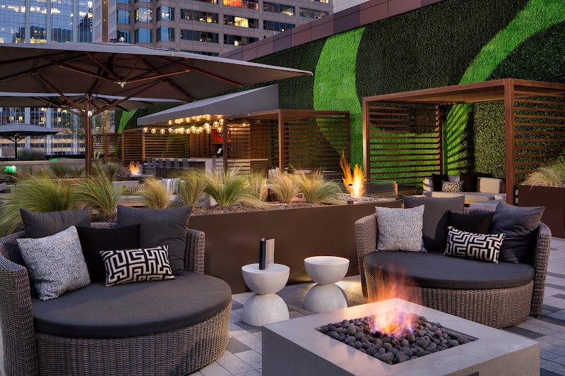 Cocktails at Edge Rooftop